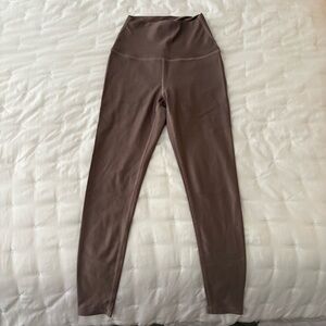 Beyond Yoga Metallic Brown Leggings